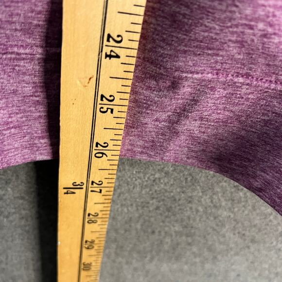 Gymwrap Heathered Knit Zip-Up Jacket with Side Pockets Dahlia Heather Large - Picture 4 of 11